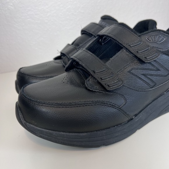 New Balance 928v3 Shoes Mens 11 6E Black Leather Hook Loop Walking Comfort Dad - Picture 5 of 12